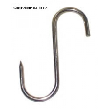 Ganci inox Confezione 10 Pz. Agritech Store