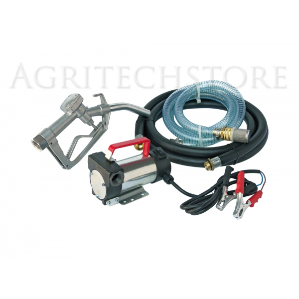 Portable kit of products for pouring diesel DDC 12 Volt Agritech Store