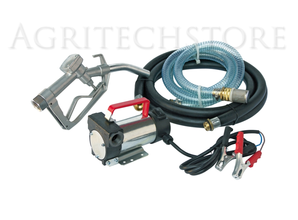 Portable kit of products for pouring diesel DDC 24 Volt Agritech Store