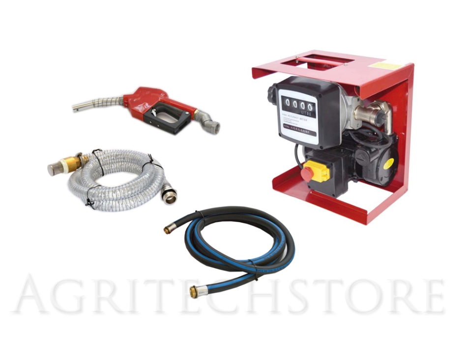 ELECTRIC PUMP TRANSFER FOR DIESEL VD Kit 220 Volt Agritech Store