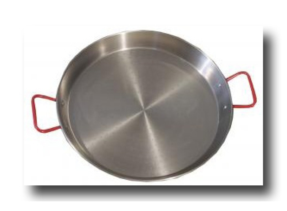 Iron paella pan, diameter 42 cm, with 2 handles Agritech Store