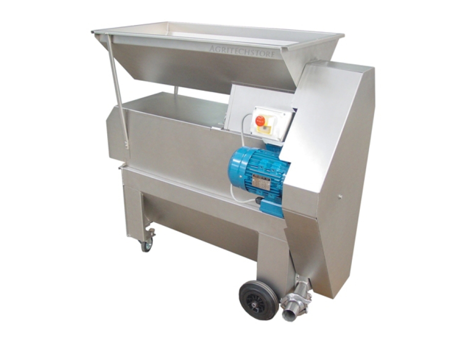 Crusher-Destemmer With pump "Rossignolaa Inox" Agritech Store