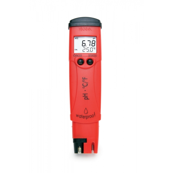 PH meter Hanna - HI 98128 Waterproof pHtester Agritech Store