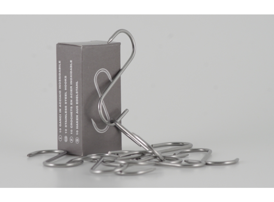 Stainless steel hook 80x3 Set of 10 Pcs Agritech Store