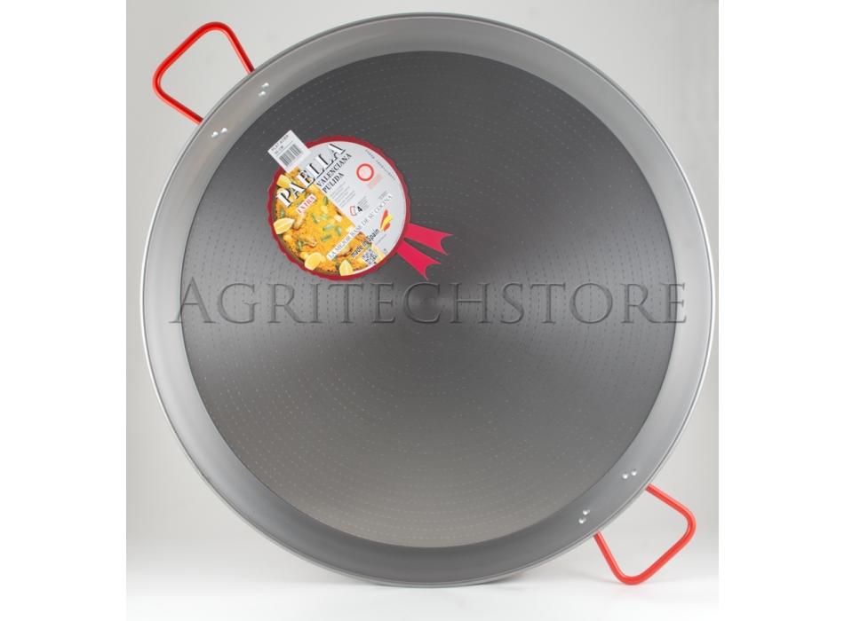 Iron paella pan, 80 cm in diameter, with 2 handles. Agritech Store