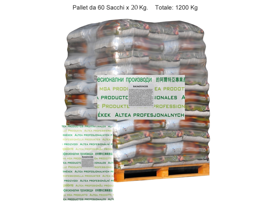 ALTEA Baumdünger 6-8-14+3Mg 20 Kg bag. Agritech Store