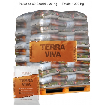 TERRA VIVA Organic Substance + Mycorrhizal Mushrooms Kg. 20 Agritech Store