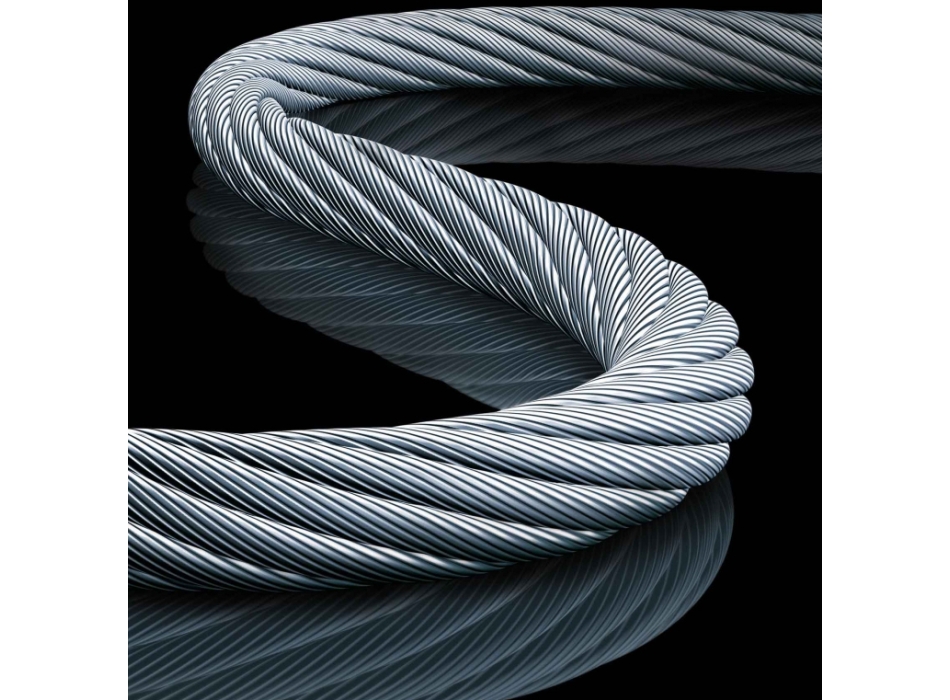 Hammered rope Ø 8 mm 156 wires Agritech Store