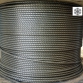 Hammered rope Ø 9 mm 156 wires