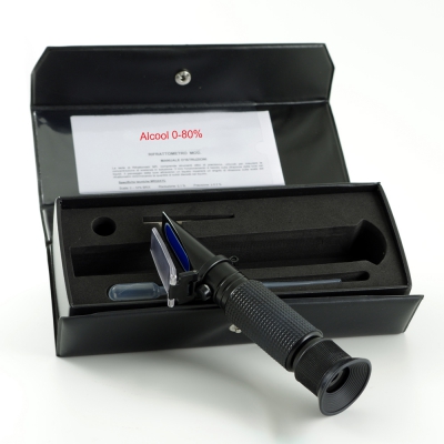 Portable refractometer for Ethyl Alcohol