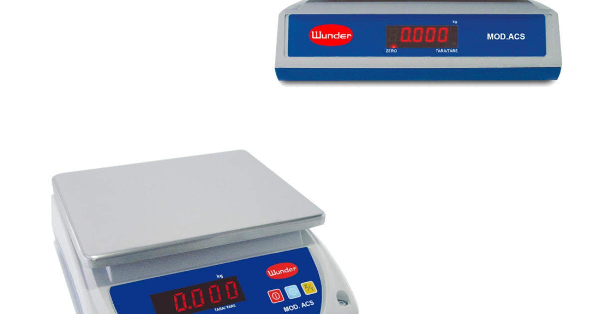 Balance table made of stainless steel with capacity 6 kg
