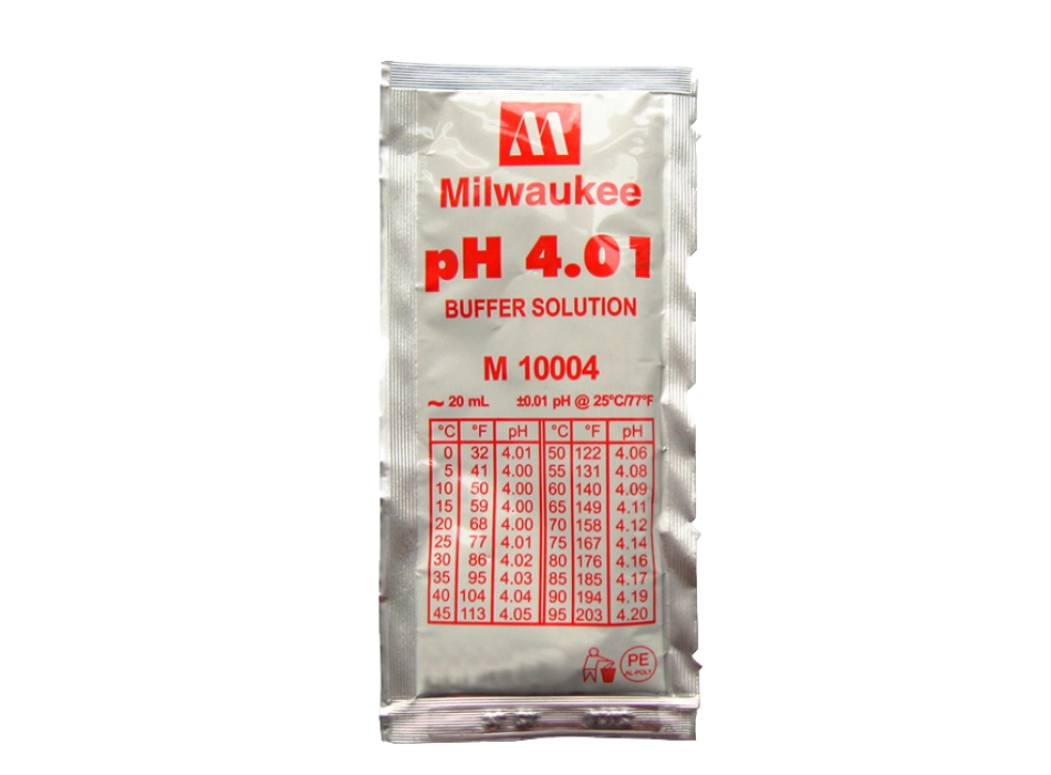 Calibration solution in sachets for pH meters Agritech Store