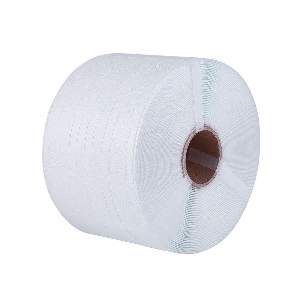 Polypropylene strapping PP Colour White mm. 9x0,6 mt. 4000 Agritech Store