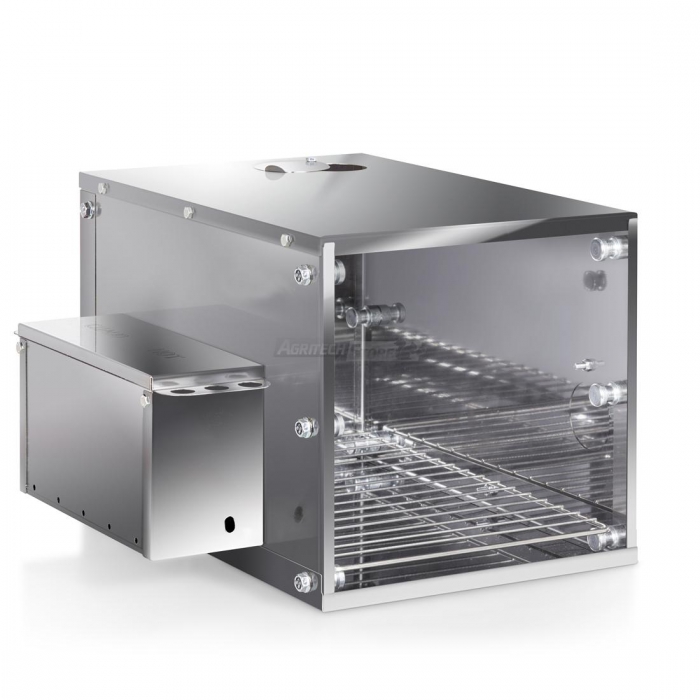 Compact Pro smoker in stainless steel