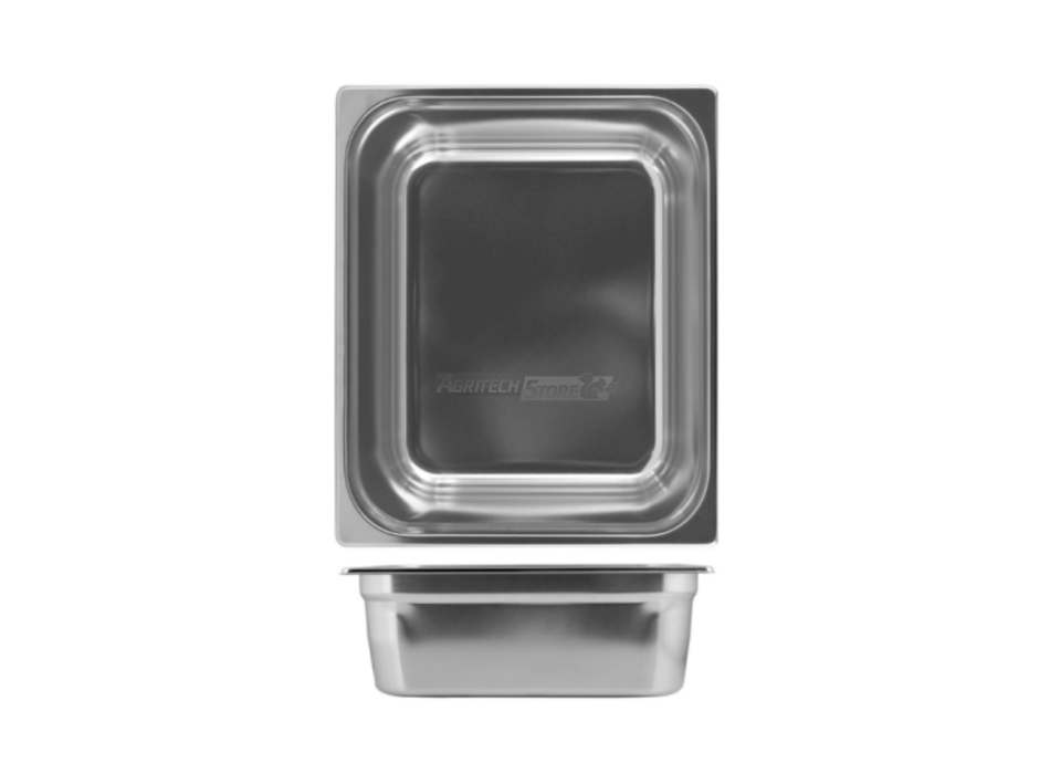 Stainless steel basin GN1/2 h6.5 cm Agritech Store