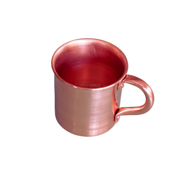 Copper glass diameter 80 mm with handle Agritech Store