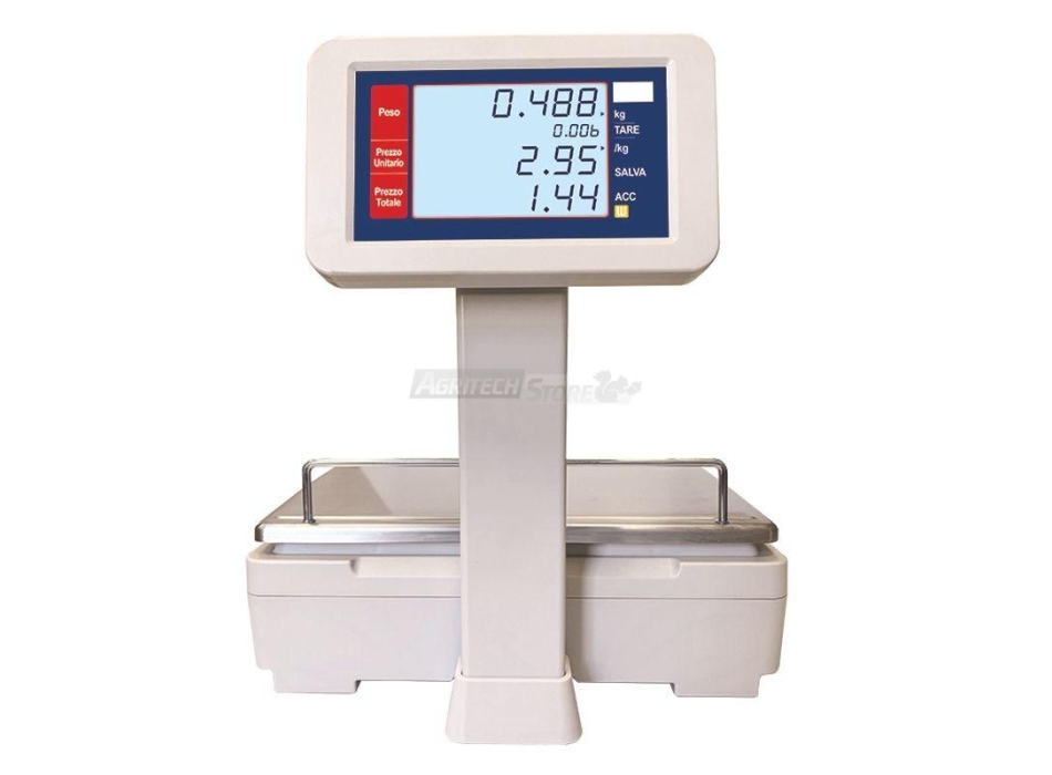 JPP Wunder price-weight scale for 1 operator with printer Agritech Store