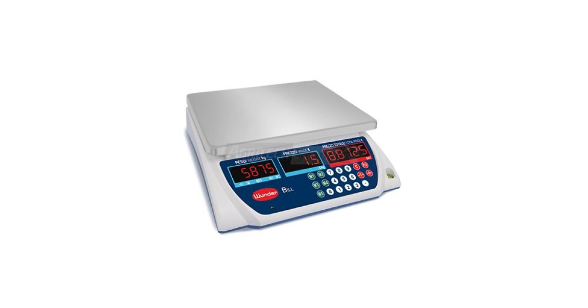 BILL MEDIUM weight-price-amount scale