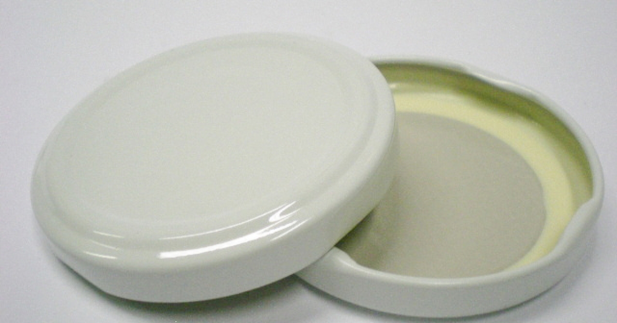 Capsule closure for glass jars Twin Off diameter 53 mm