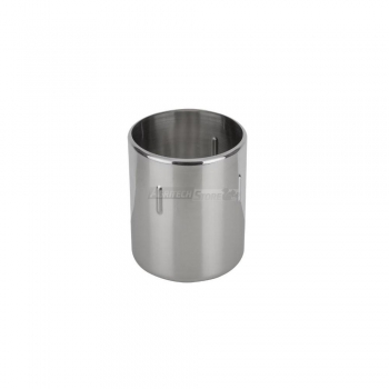 Anti-rotational stainless steel ice cream container, Ø 200 mm, h 250 mm, 7.3 litres Agritech Store