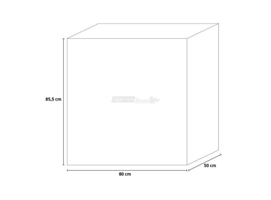 Professional stainless steel trolley – 3 shelves with wheels Agritech Store