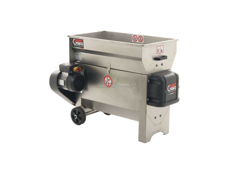 Electric destemmer with tank - 2 versions Agritech Store