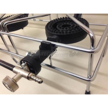 Chrome wire 3 burner outdoor gas stove Agritech Store