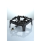 8.8 kW outdoor gas stove in painted cast iron
