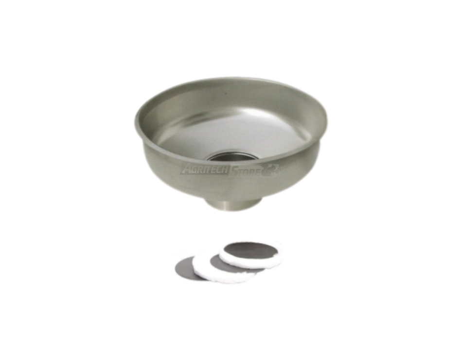 30 L Stainless Steel Oil Filter Kit, Ø 500 mm Agritech Store