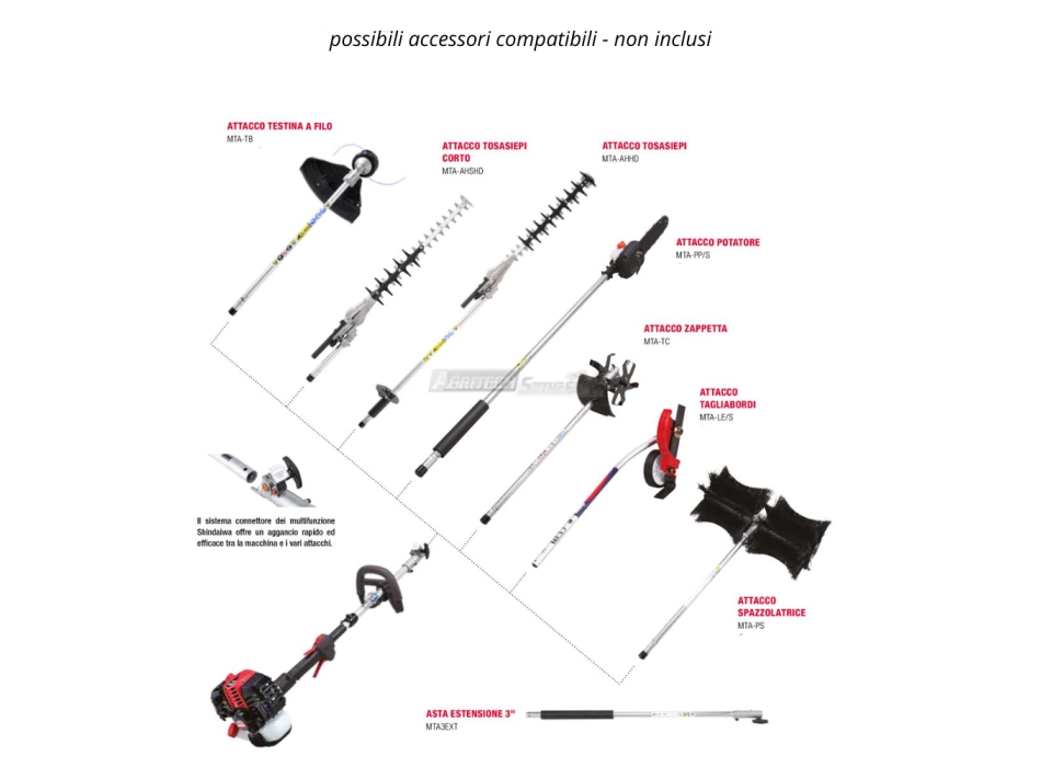 Shindaiwa M262S Multifunction Machine Agritech Store
