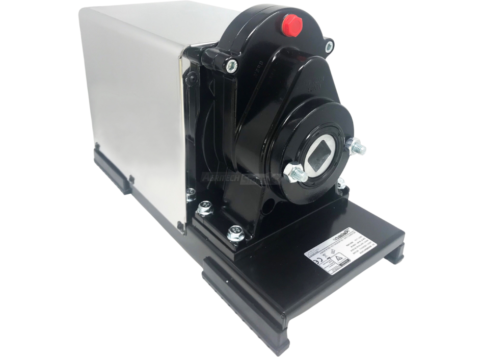 Reber 500 W M71A gearmotor - open hull in stainless steel Agritech Store