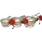 Aluminum pot diameter 27 cm 4.5 liters