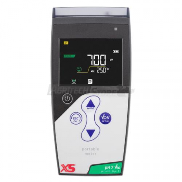 Portable pH meter pH7 + DHS Kit - Non-DHS electrode Agritech Store