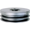 Centrifugal clutch pulley Ø 136 mm. Groove A