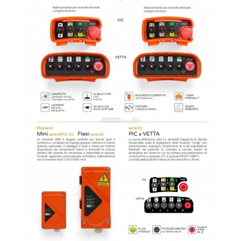 MITO PIC radio remote control for forestry winch Agritech Store
