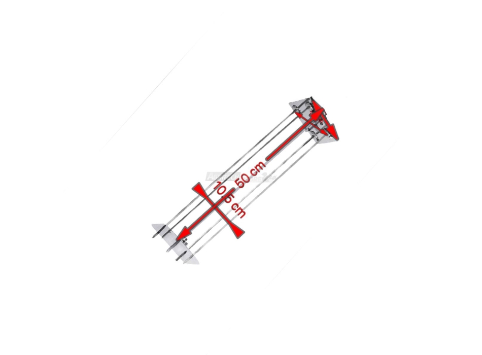 Sunburst satellite Rotisserie 4 Lance 50 cm. 0545  Agritech Store