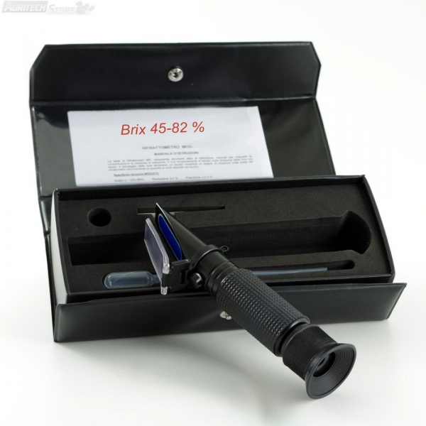 Optical refractometer Brix 45-82 Agritech Store