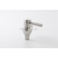 Lever tap in stainless steel