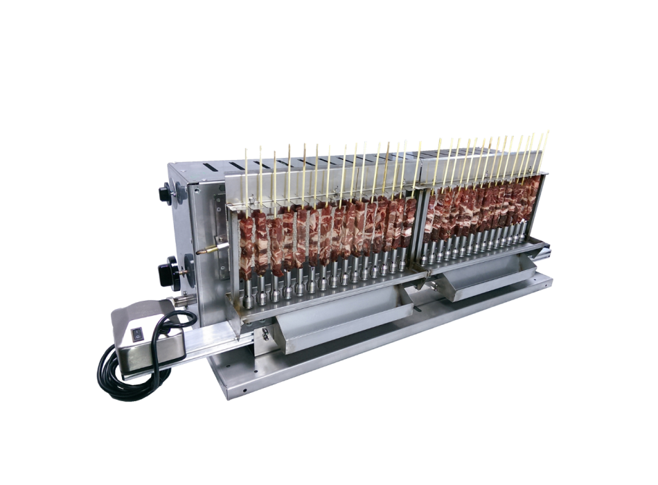 Tecnoroast TGP-30 Single Gas Pro – Professional Automatic Gas Grill for 30 Arrosticini Agritech Store