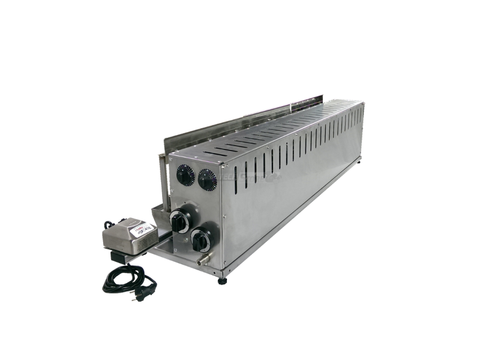 Tecnoroast TGP-45 Single Gas Pro – Professional Automatic Gas Grill for 45 Arrosticini Agritech Store