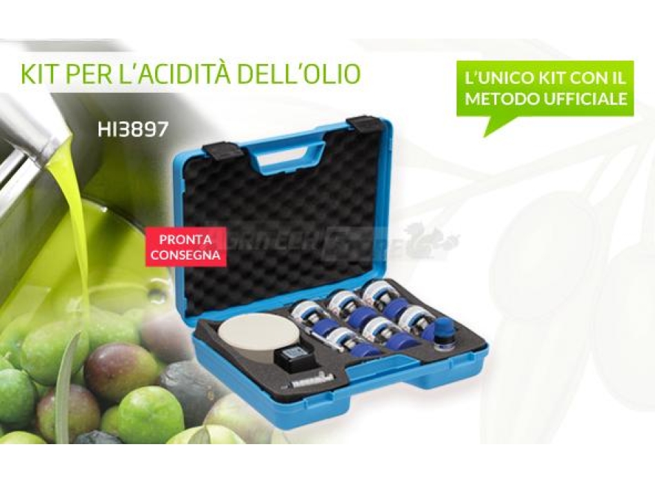 HI3873 Extra Virgin Olive Oil Acidity Test Kit Agritech Store