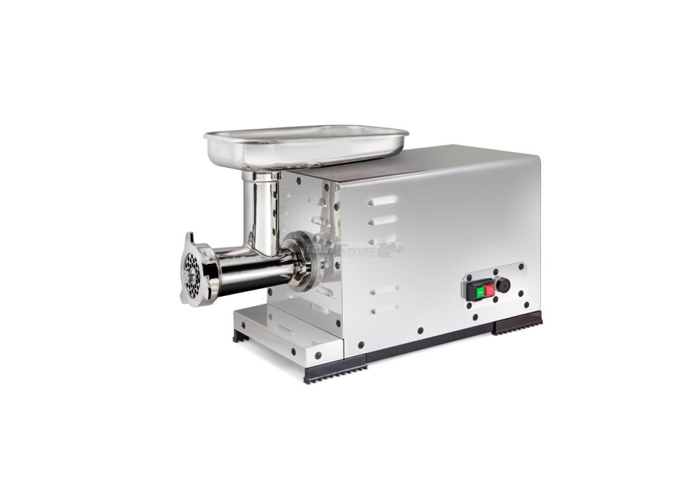 REBER N.22 CLASSIC ELECTRIC MEAT MINCER 1500 W PROFESSIONAL STAINLESS STEEL Agritech Store