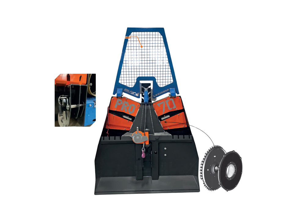 Balfor LEGIONAR 60H Electro-Hydraulic Forestry Winch - 60 quintals Agritech Store