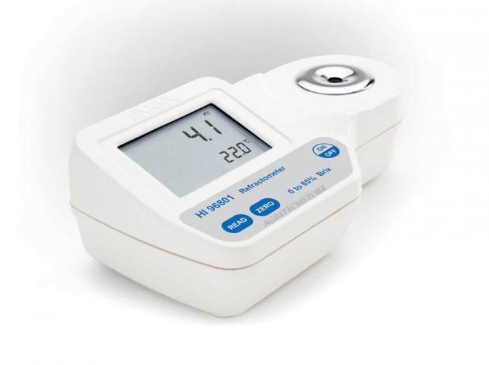 Digitale Refraktometer 0-85% Brix HALLO 96801 Agritech Store