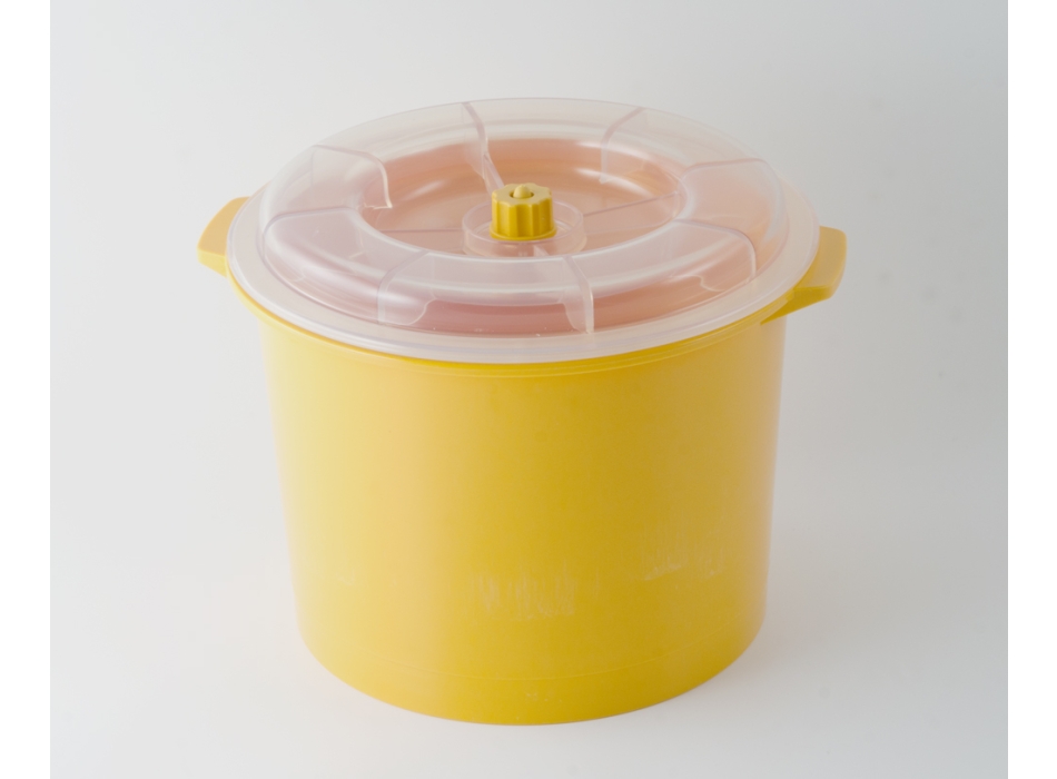 4 Liter Behälter mit Deckel für die Vakuum Agritech Store