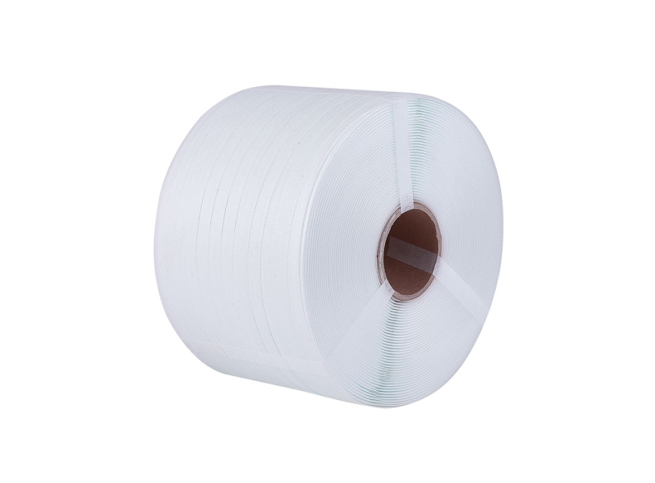 Polypropylen-Umreifungsband PP Farbe Weiß mm. 12x0,6 mt. 3000 Agritech Store