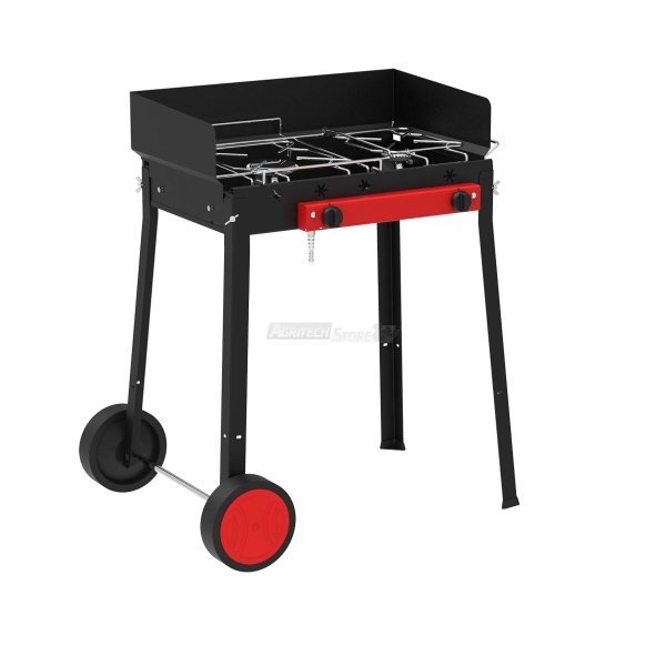 Barbecue Ferraboli Ghisa Gas Combined Art.092 Agritech Store