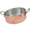 Verzinnter Kupfertopf in verschiedenen Durchmessern