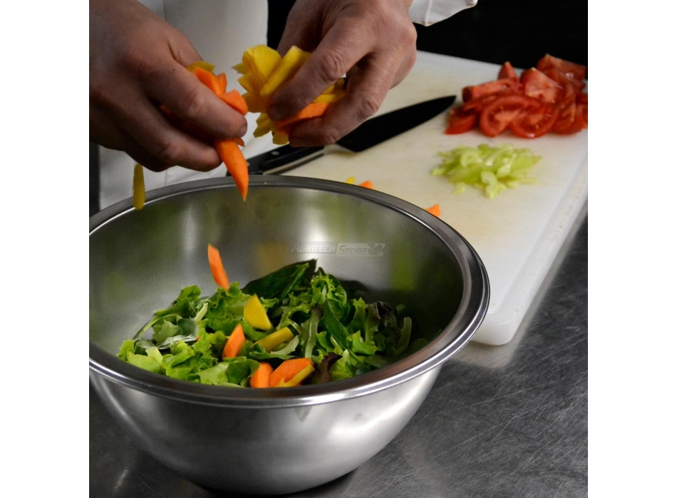 Edelstahlschüssel Ø 300 mm Agritech Store