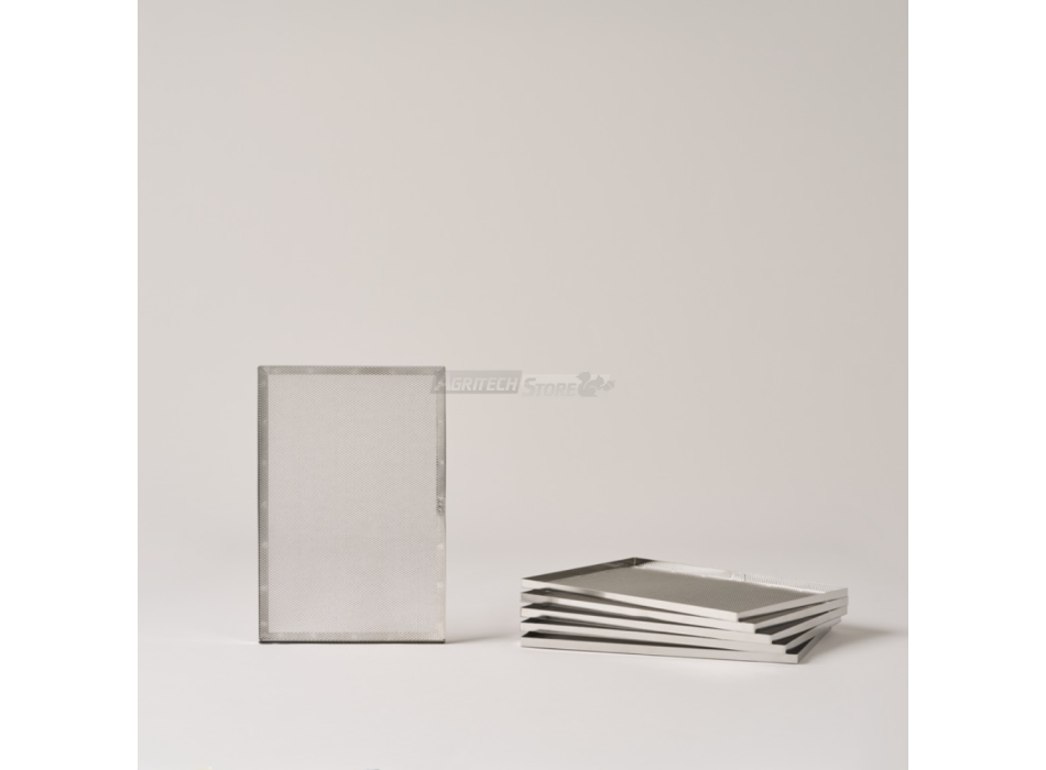 Kit 6 Stahlkörbe Edelstahl CEB12 Agritech Store